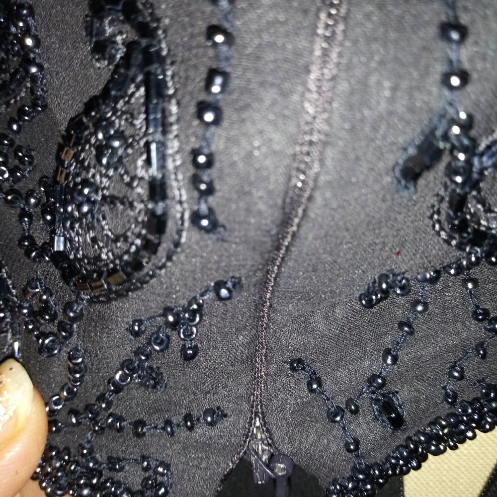 BLACK DRESS BLOUSE - Picture 8 of 8
